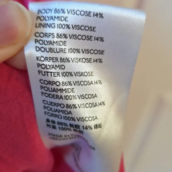 Maeve By Anthropologie Marlene Tiered Pink Maxi Dress Size L Sleeveless - Picture 8 of 10